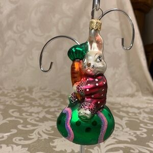 Christopher Radko Egg roll Triplets Ornament